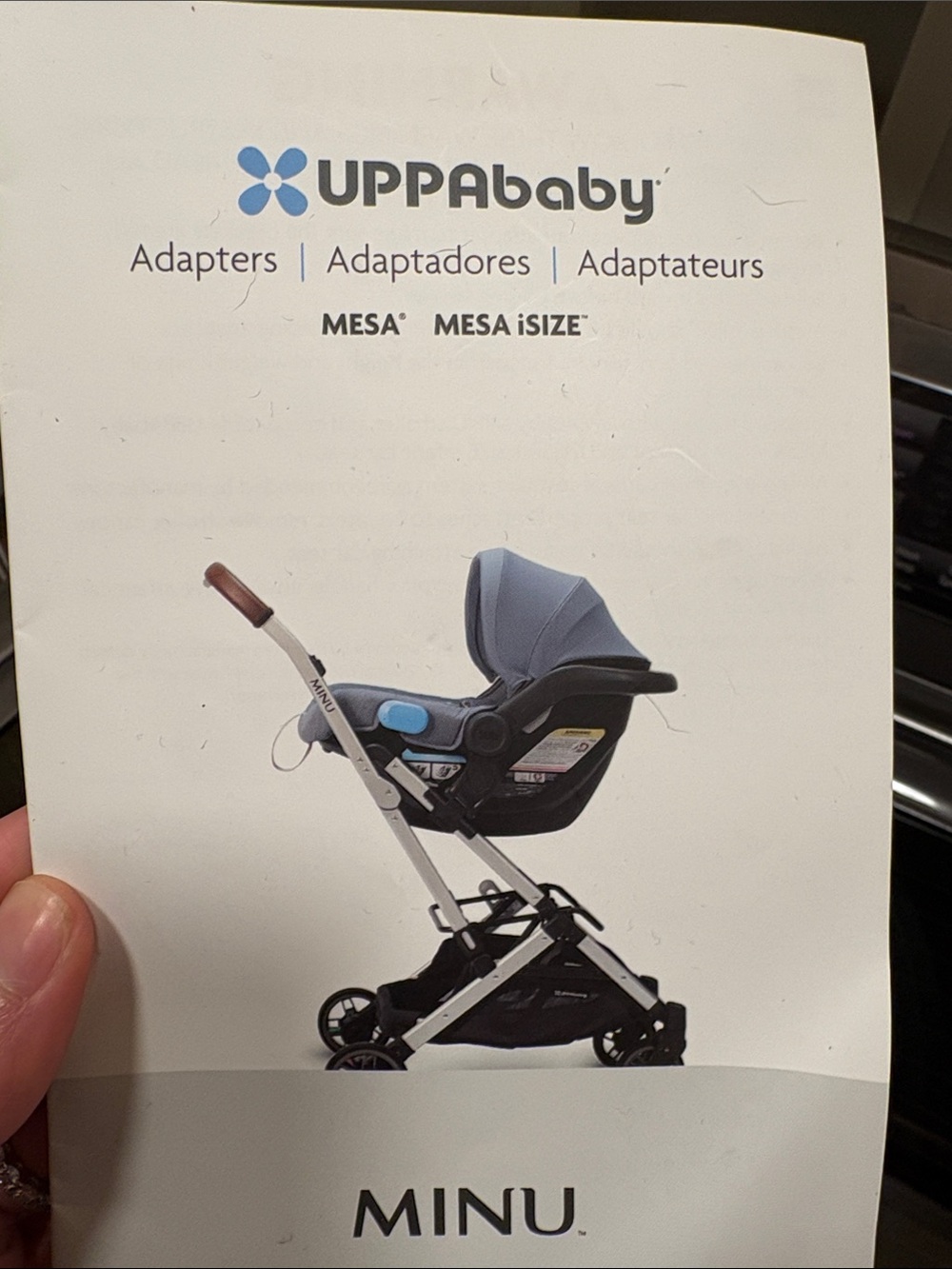 Uppababy mesa adapters for minu stroller